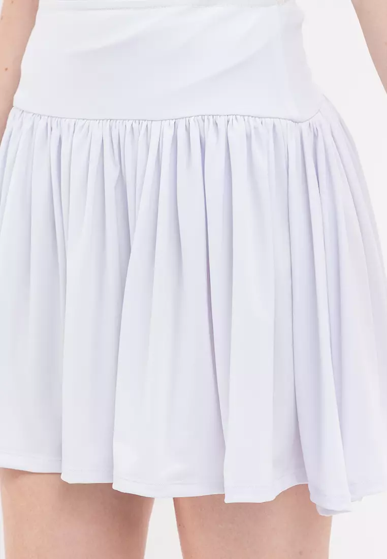 Dolly Basic Gathered Mini Skirt