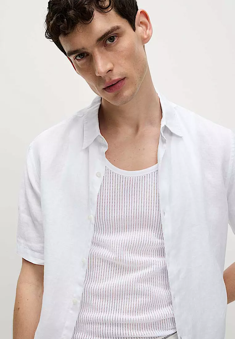 Easy Iron Pure Linen Shirt