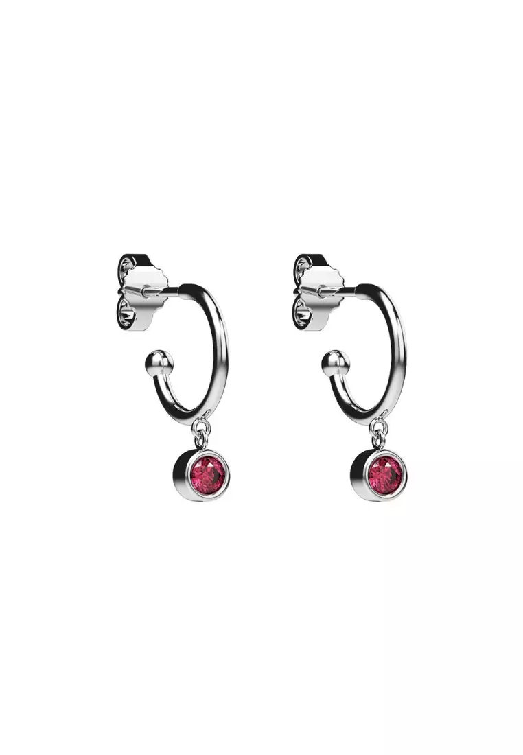 Buy Tailored Jewel Ruby Bezel Set Earrings 2023 Online ZALORA