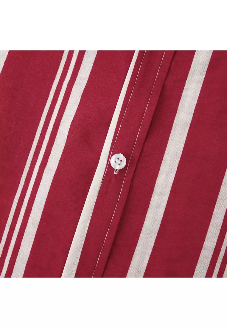 Striped Short-Sleeved Shirt YL-C279