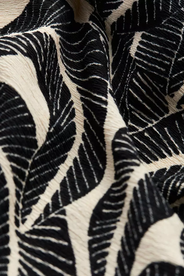 Gathered one-shoulder dress