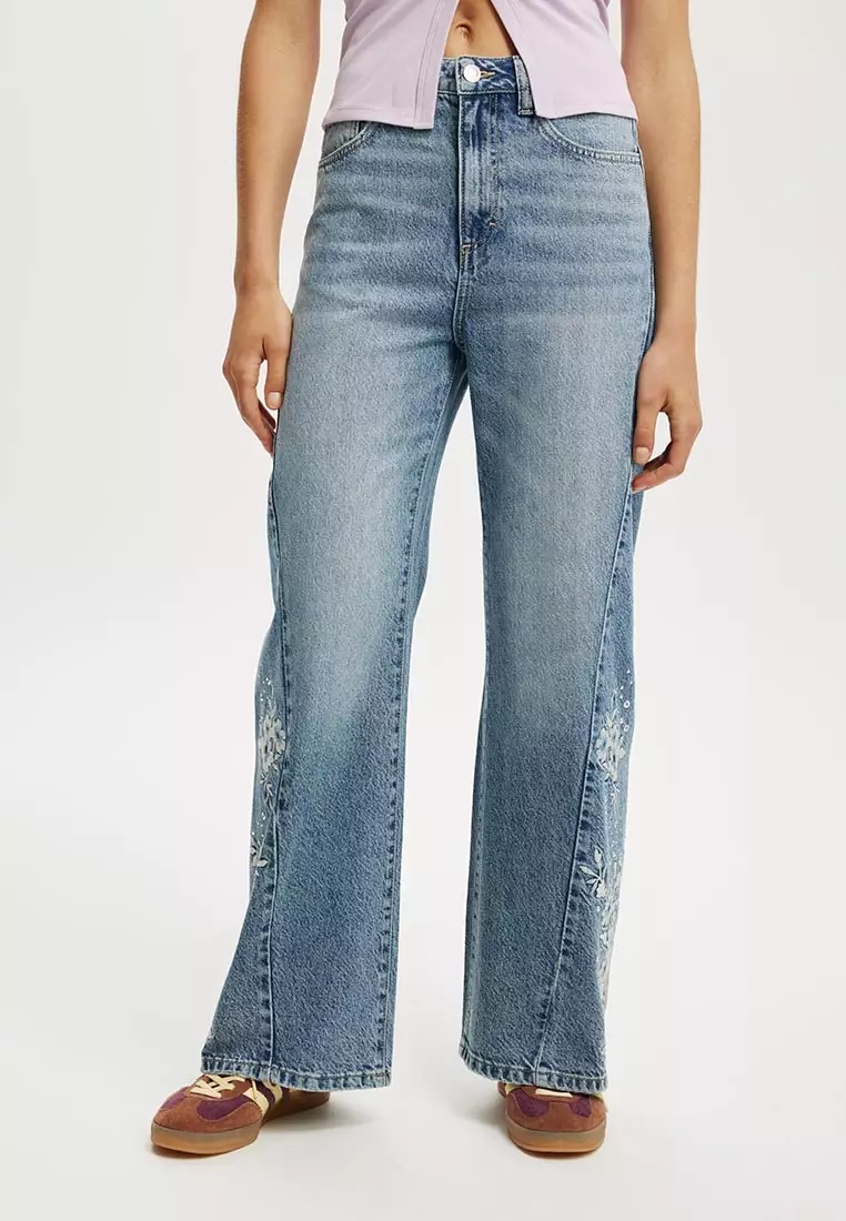 Wide Jeans Asia Fit