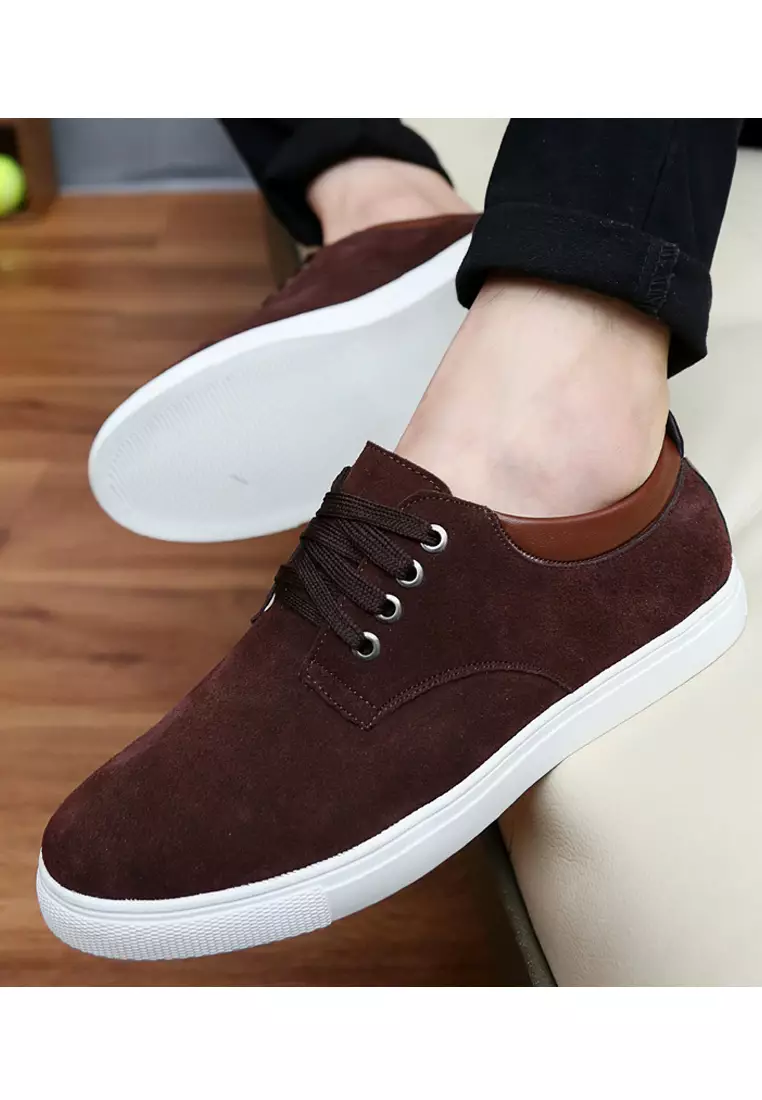 Suede Leather Casual Sneakers SY639