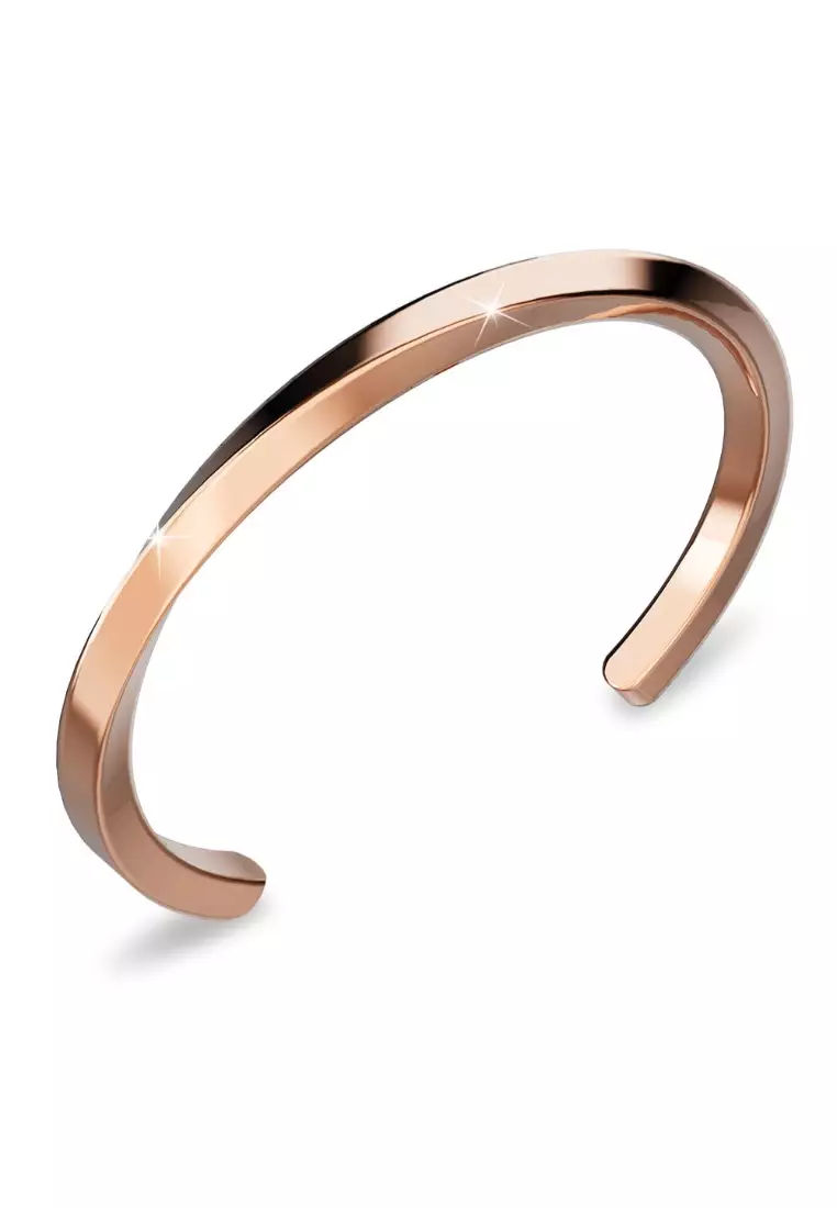Gold metal cuff bracelet discount