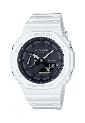 G-SHOCK black and white CASIO G-SHOCK GA-2100-7A DD22AACE850C4DGS_1