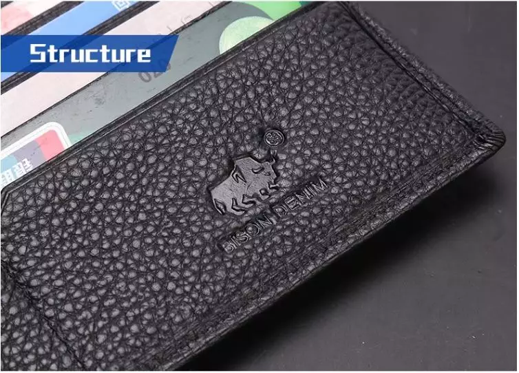 Bison Denim N4470 Dompet Panjang Pria Asli Kulit Sapi
