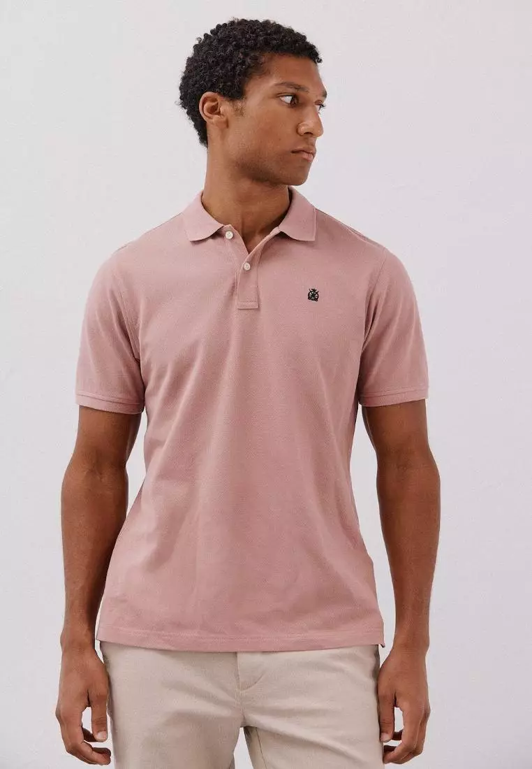 Basic Piqué Polo Shirt