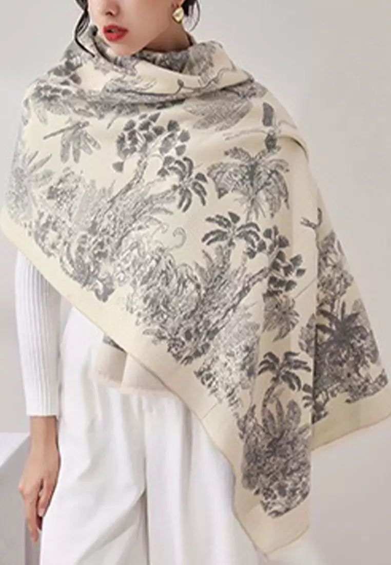 Faux Velvet Scarf AS-SY28618