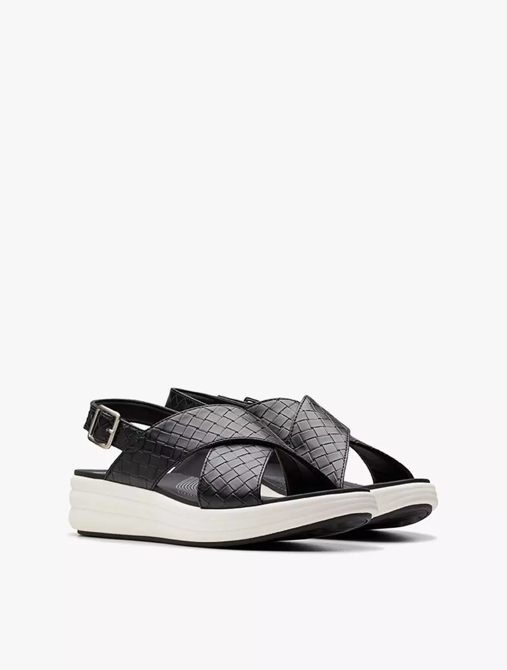 Clarks Drift Sun Black Woven
