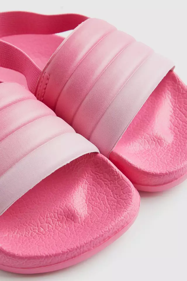 Mothercare Pink Ombre Slider - Sepatu Sandal Anak Perempuan (Pink)