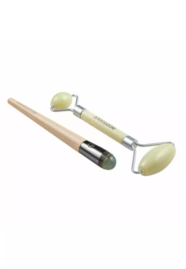 Eco Tools 7514 Jade Roller Duo