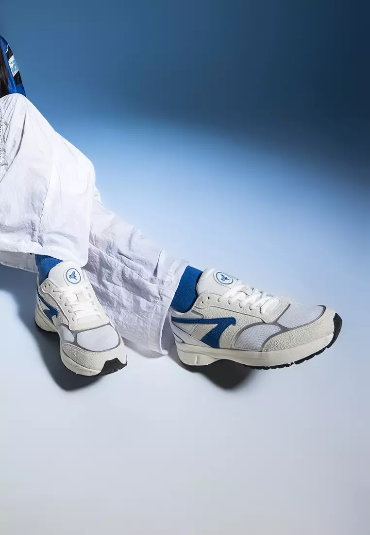 BRODO - Sneakers Ace Nova White Blue OWS