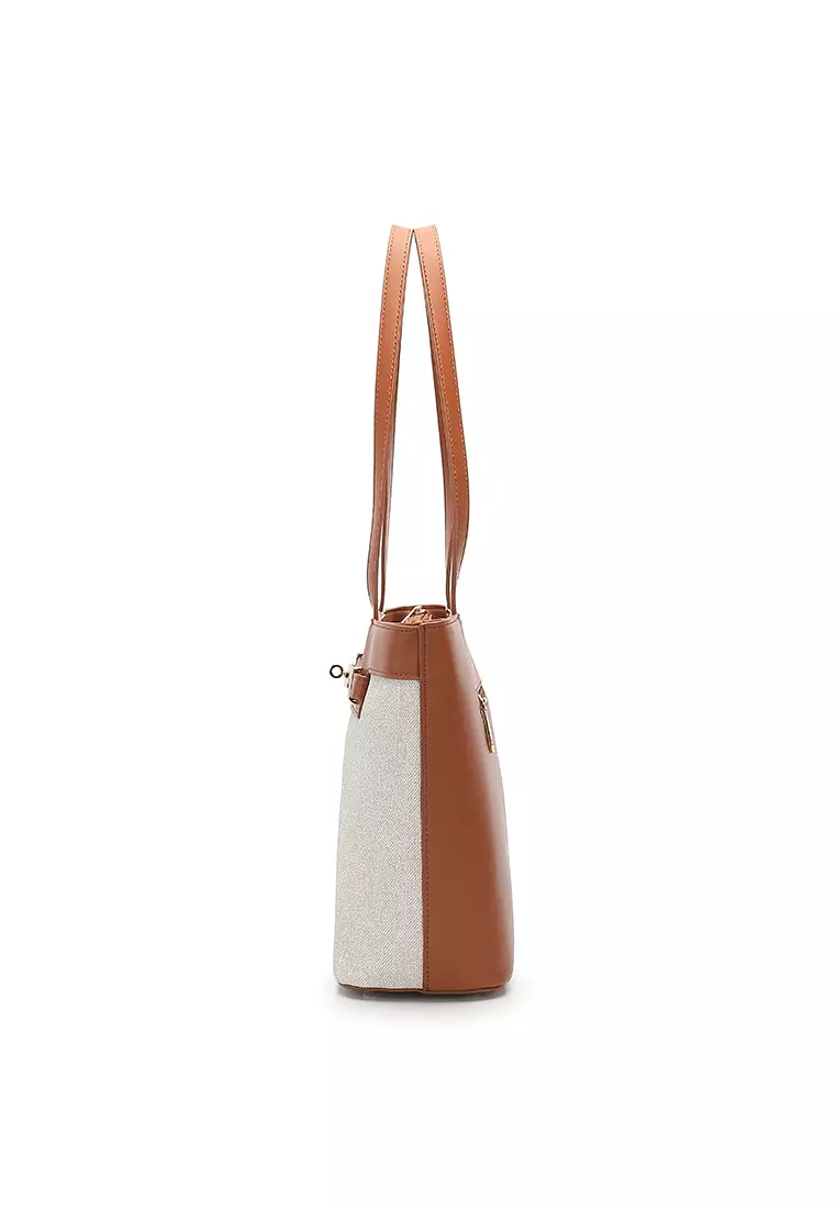 Women's Top Handle Bag / Sling Bag / Crossbody Bag / Shoulder Bag (手拿袋 / 斜孭袋 / 單肩包) - 白色