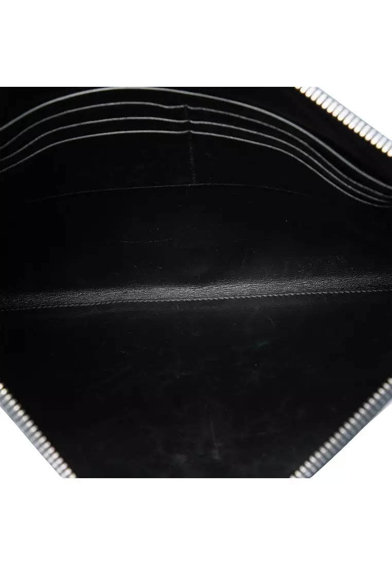 Pre-Loved Prada Saffiano Monkey Robot Clutch