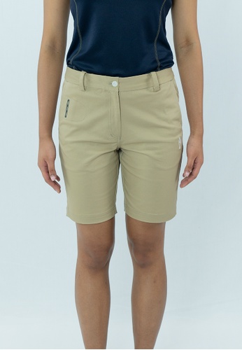 Buy Amnig Amnig Women Indefinite Golf Shorts Brown Online On