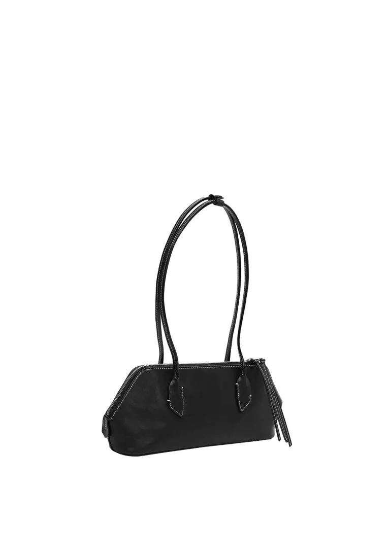 Bashour Baguette Bag - Black
