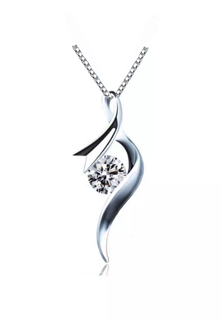 Pure silver outlet pendant
