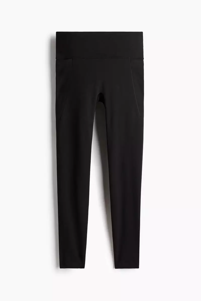 Pocket-detail sports leggings with SoftMove™