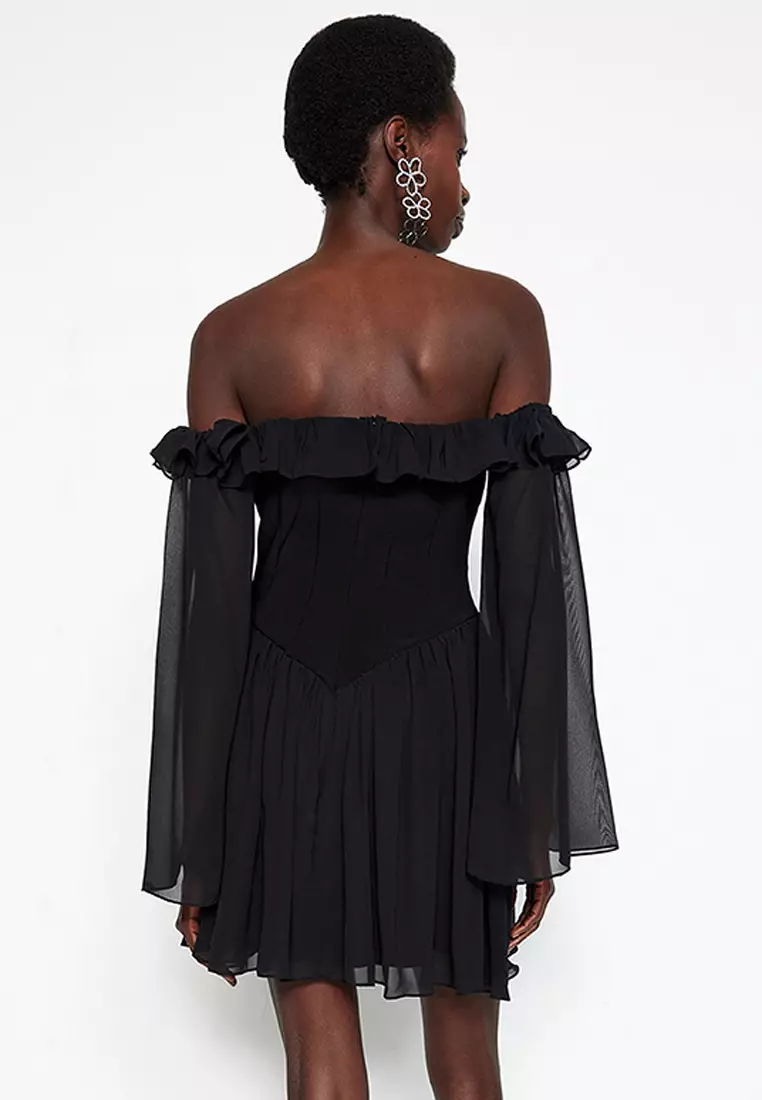 Chiffon Mini Dress