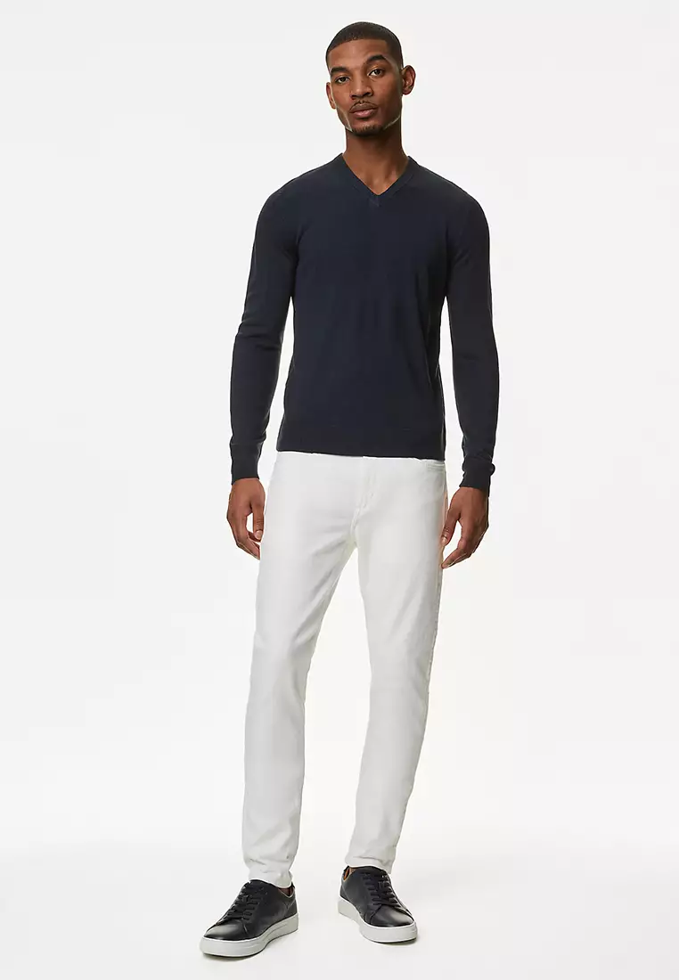 Cashmilon™ V-Neck Jumper