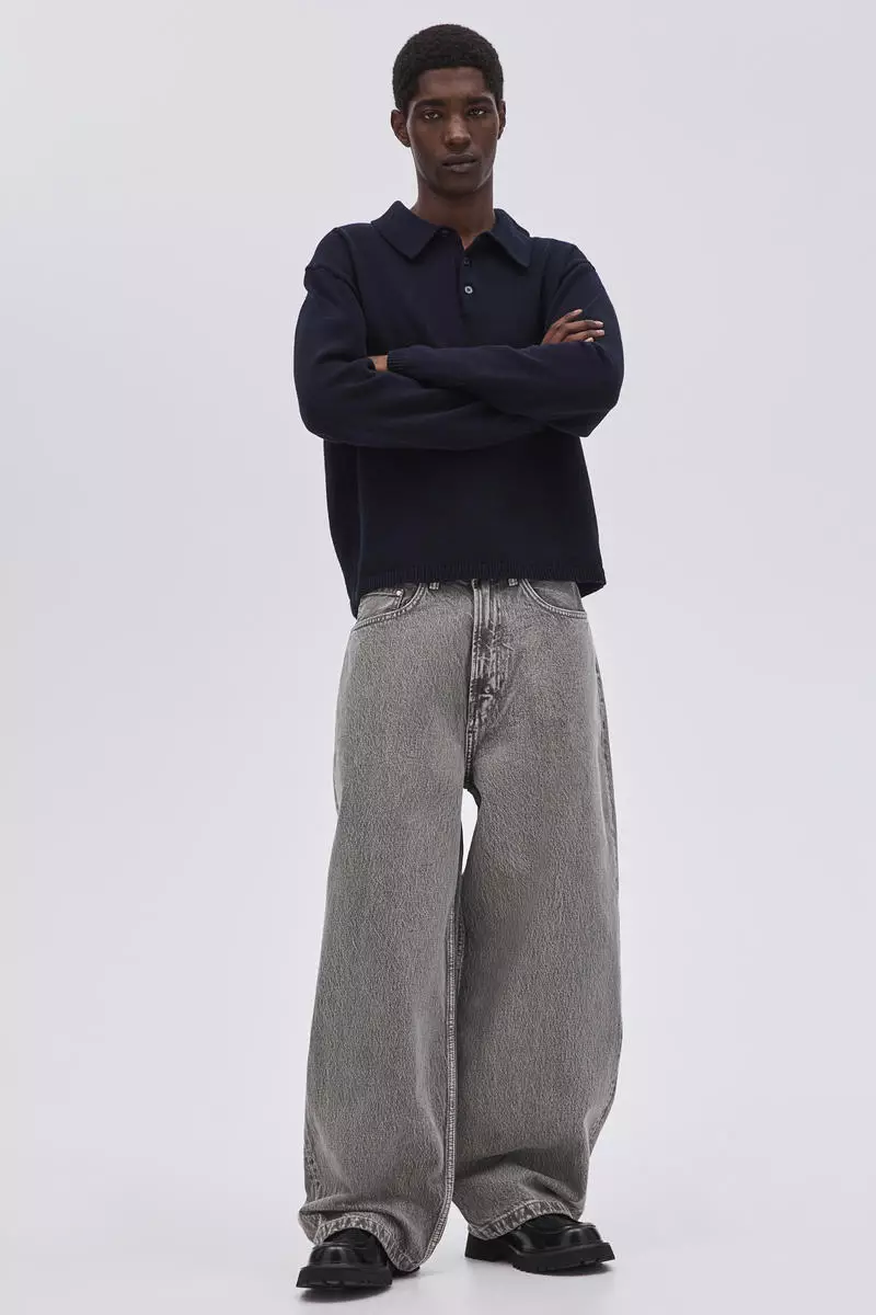 Buy H&M Super Baggy Jeans 2026 Online | ZALORA