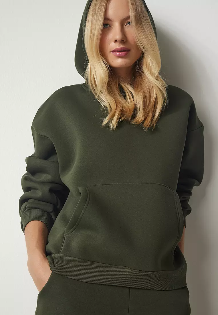 Hooded Fleece Tracksuit Set