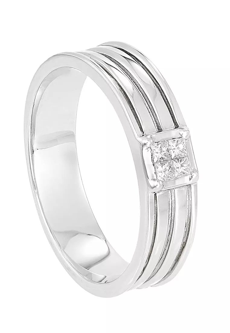 Buy HABIB HABIB Frank Men Diamond Ring Online | ZALORA Malaysia