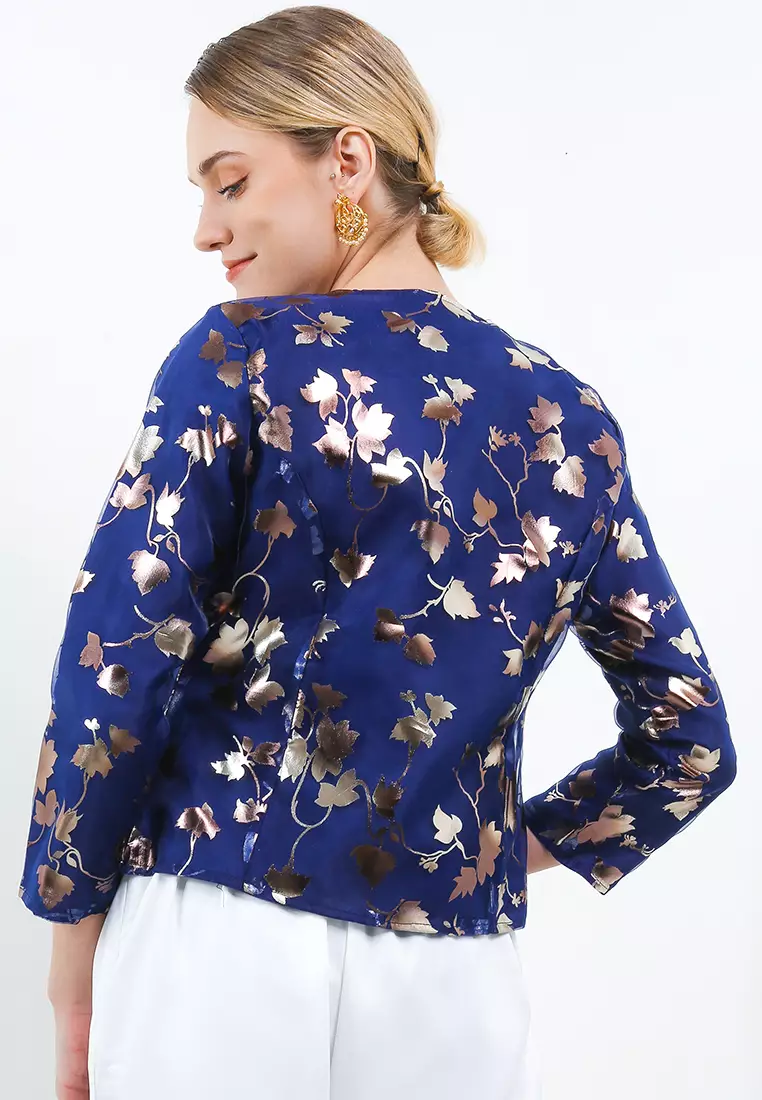 Chanira Festive Riaz Tunic-Sapphire