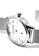 EGLANTINE white and silver EGLANTINE® Paname 40mm Unisex Silver Alloy case Quartz Watch, white dial on Steel Milanese Bracelet 3609CACB696BDAGS_6