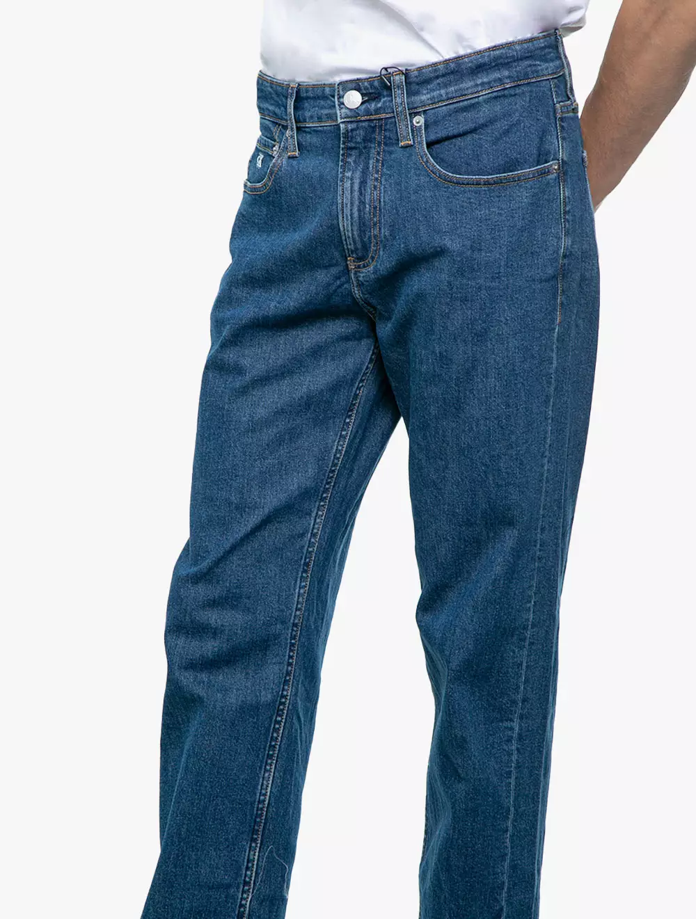 CALVIN KLEIN JEANS - A- 90'S STRAIGHT JEANS - N/A - Rinse