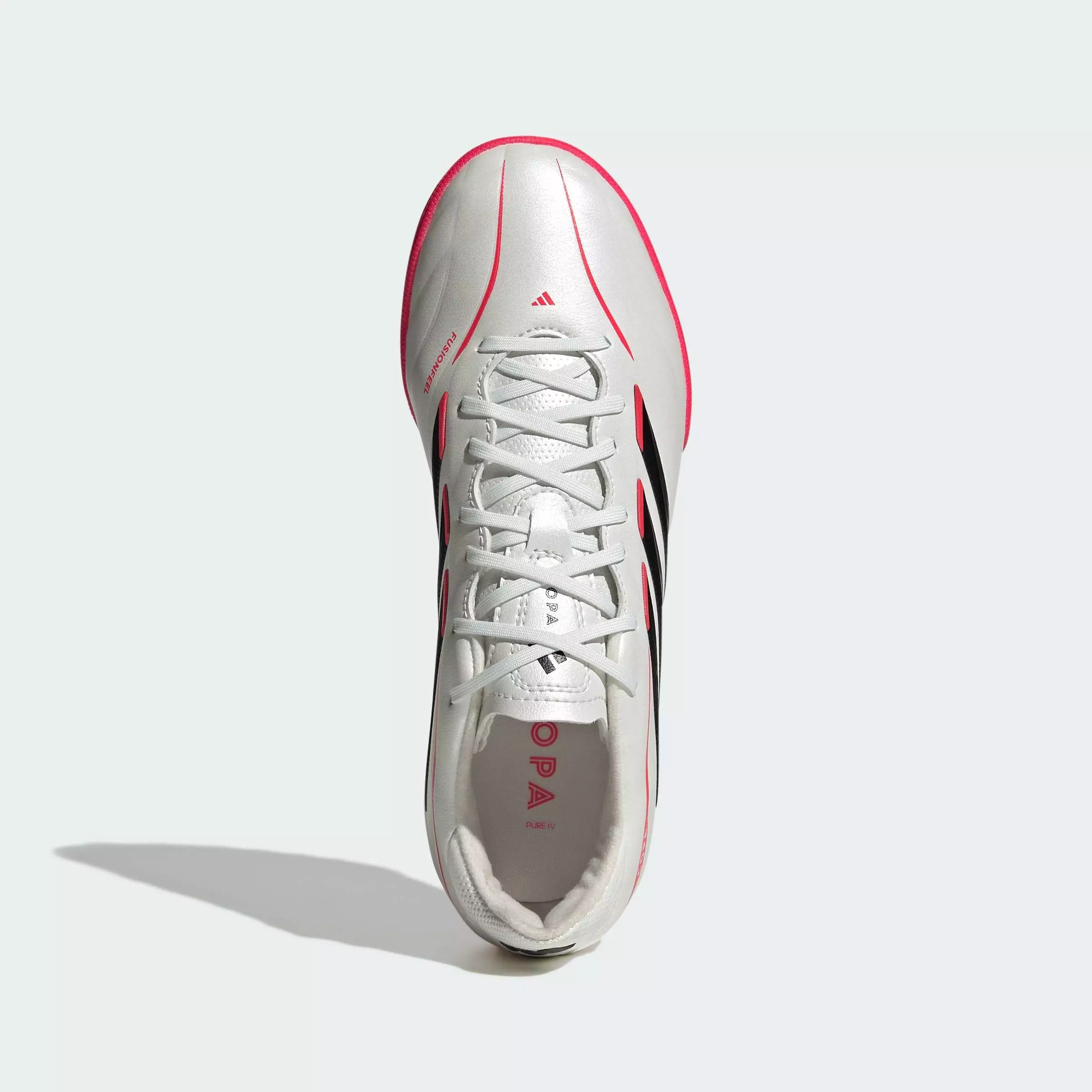 Football COPA PURE IV LEAGUE Turf Football Shoes Kids Unisex White JR6260