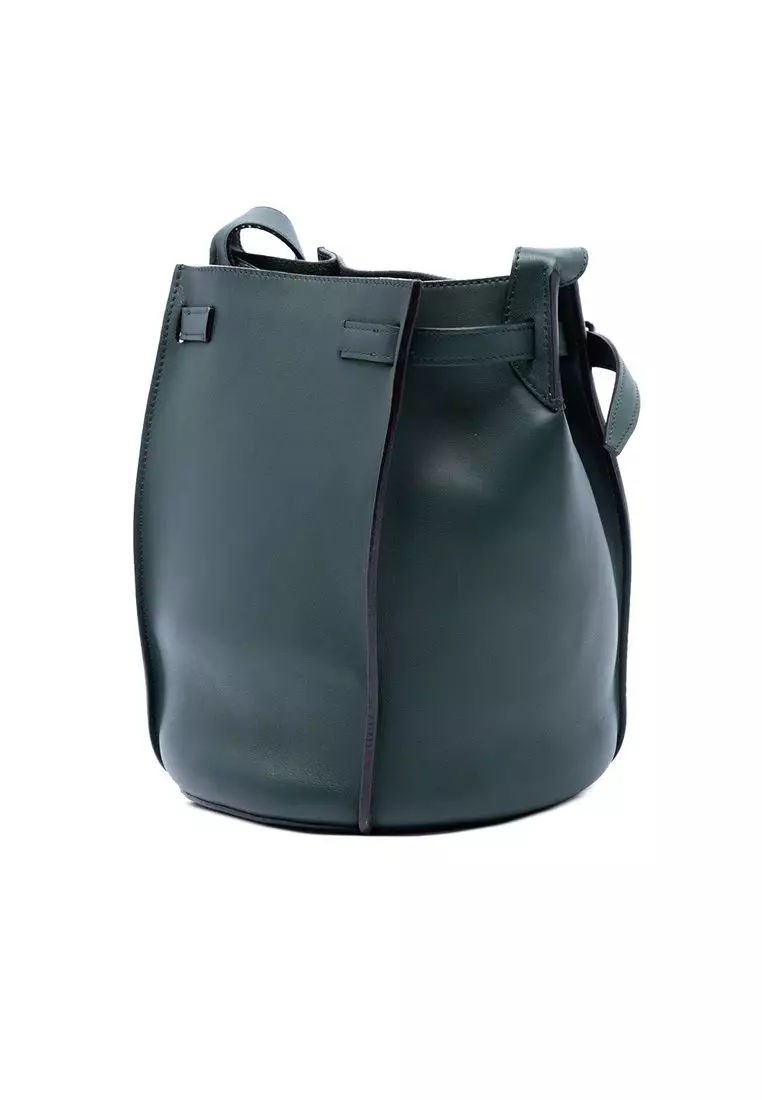Pre-Loved Celine Leather Big Bag Bucket Crossbody