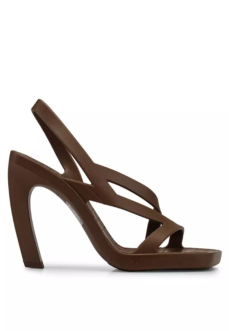 Discount on BOTTEGA VENETA  shoes - SKU: Jimbo Rubber Heel Sandals (tr)