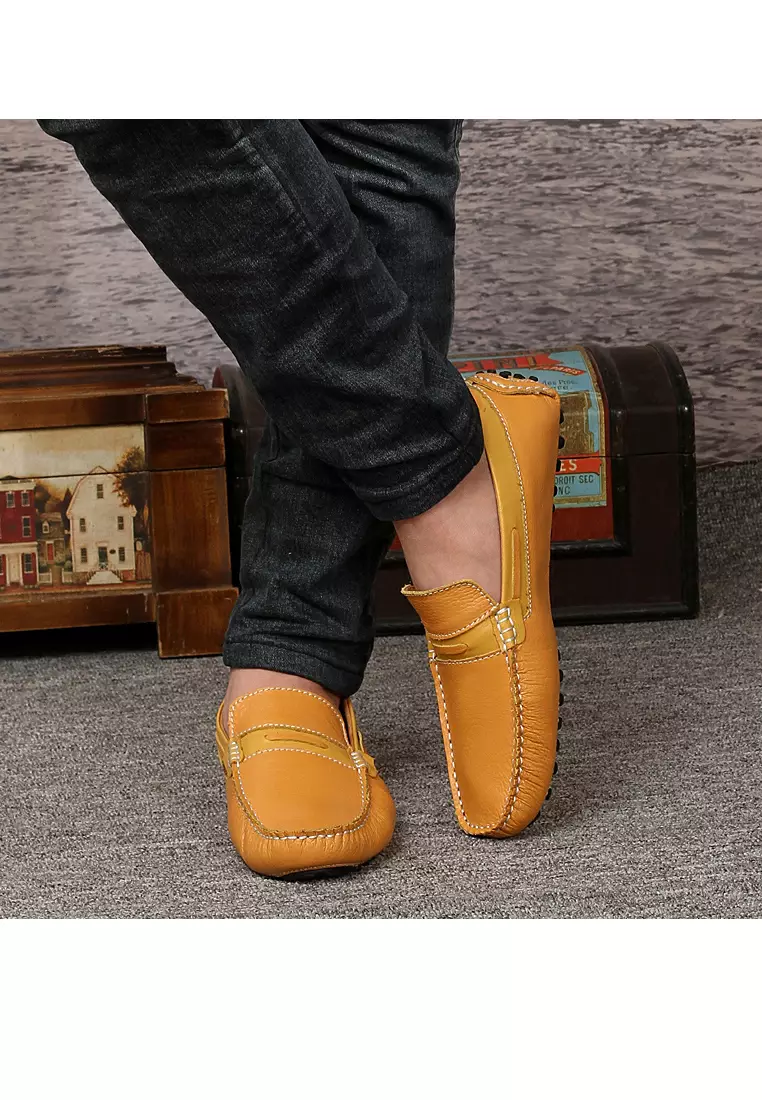 Leather Loafers & Boat Shoes YY9009