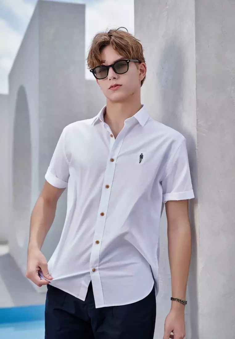 G2000 X Rodrigo-Saldana Stripe Comfort Fit Casual Shirt