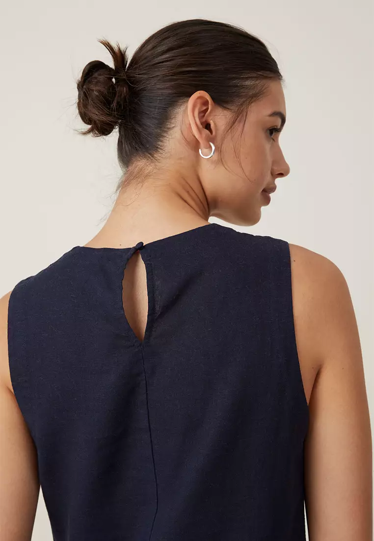 Haven High Neck Mini Dress