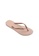 Havaianas pink Women Slim Logo Metallic Flip Flops FAD27SH1867495GS_1