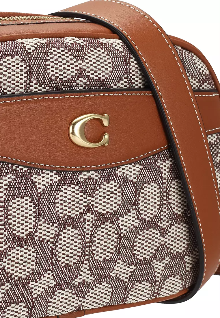 Coach Signature Jacquard Camera Bag cq ZALORA