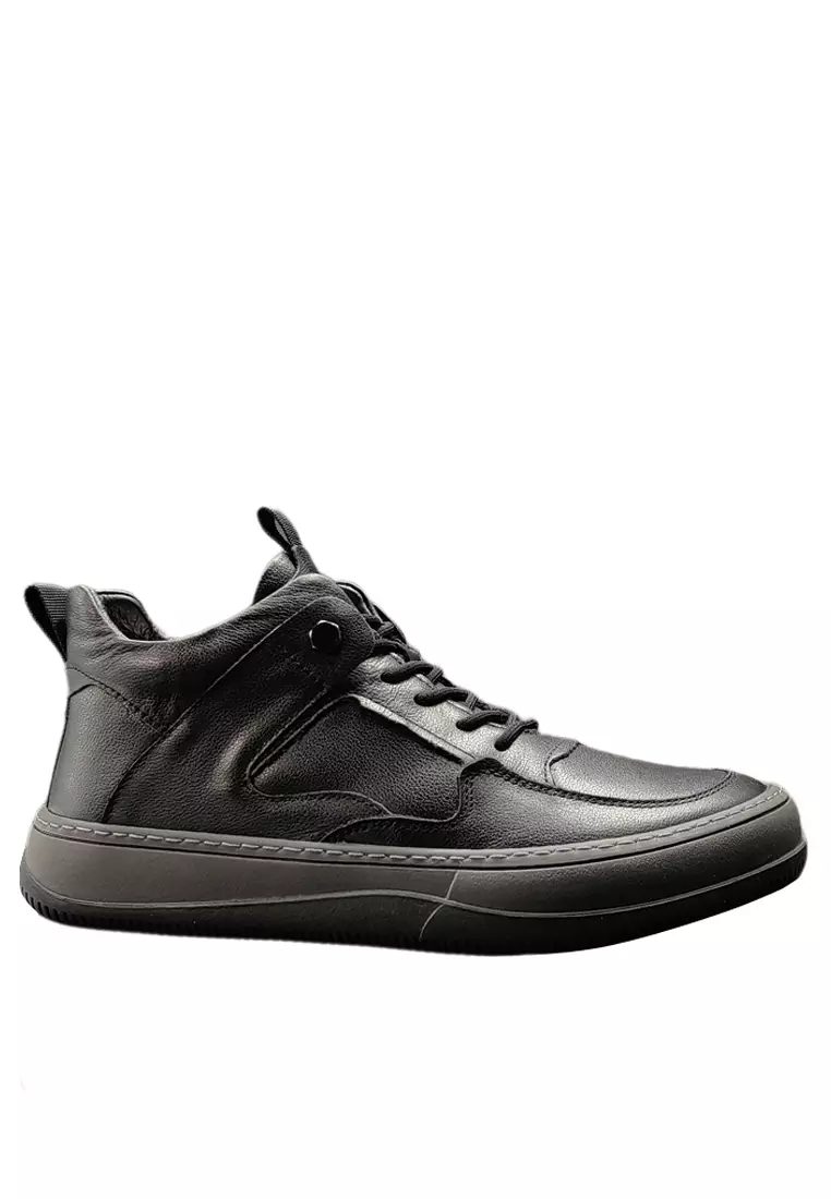 Discount on Twenty Eight Shoes  shoes - SKU: High Top Grain Leather Sneakers Alg22095