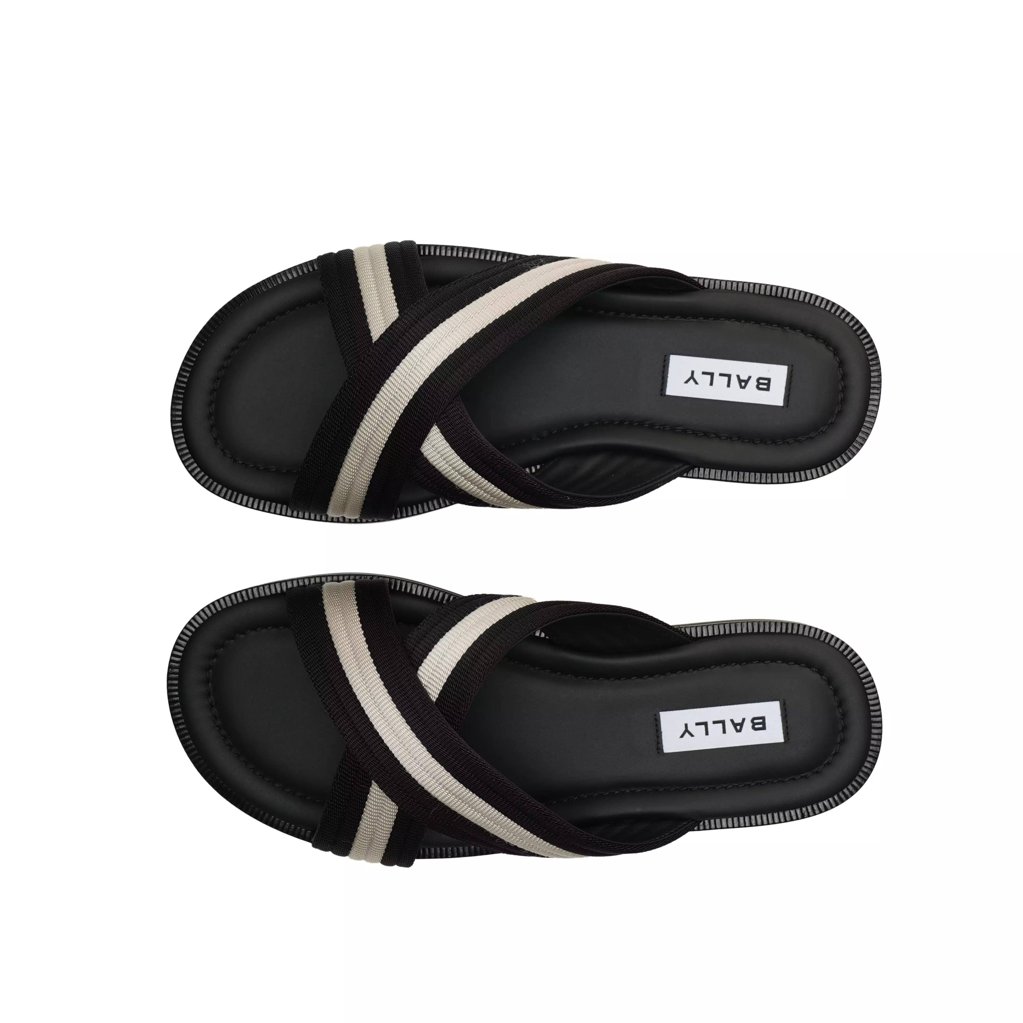 Jual BALLY Bally Gyllu Sandals Black Original 2025 ZALORA