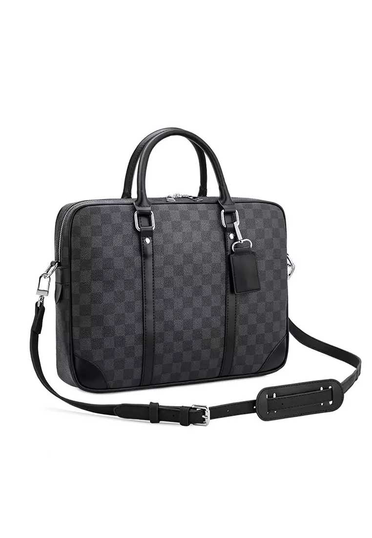 Buy AOKING Leather Business Laptop Briefcase small Size 2024 Online