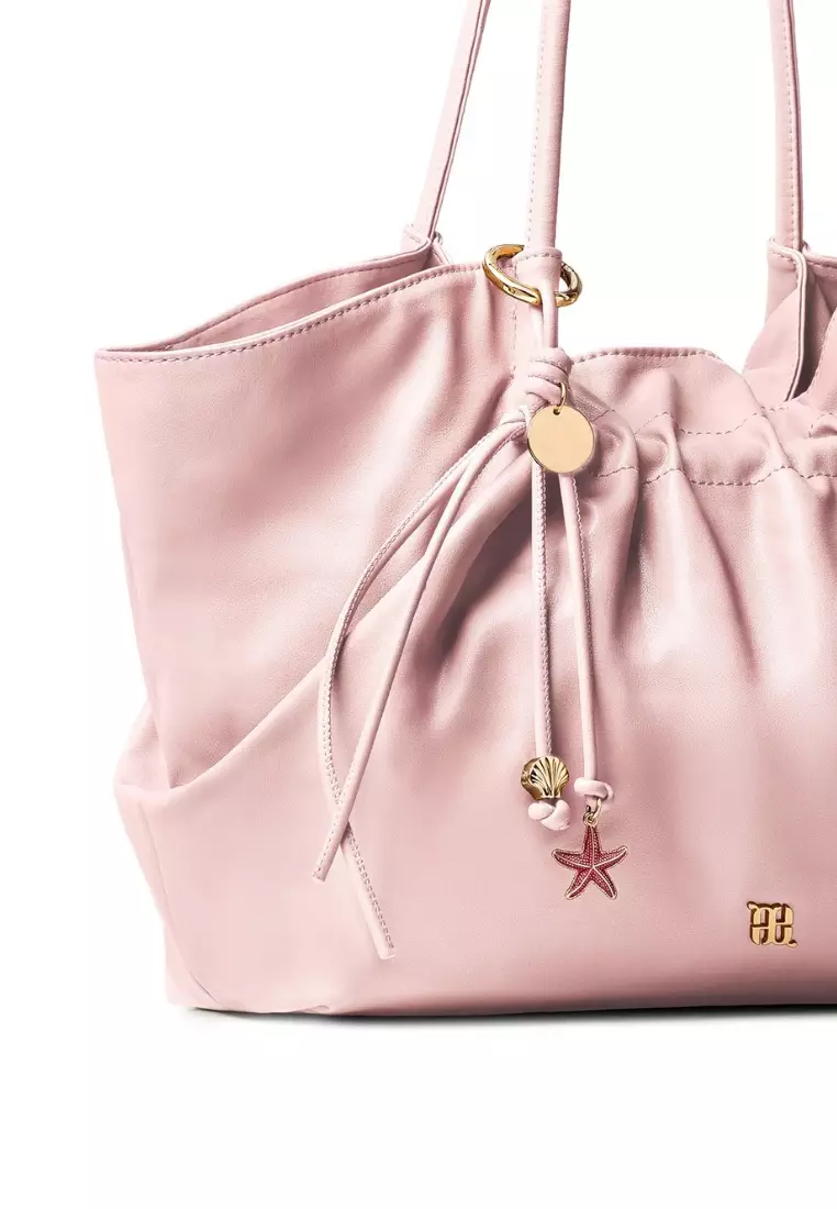 Starfish Shell Charm - Blush