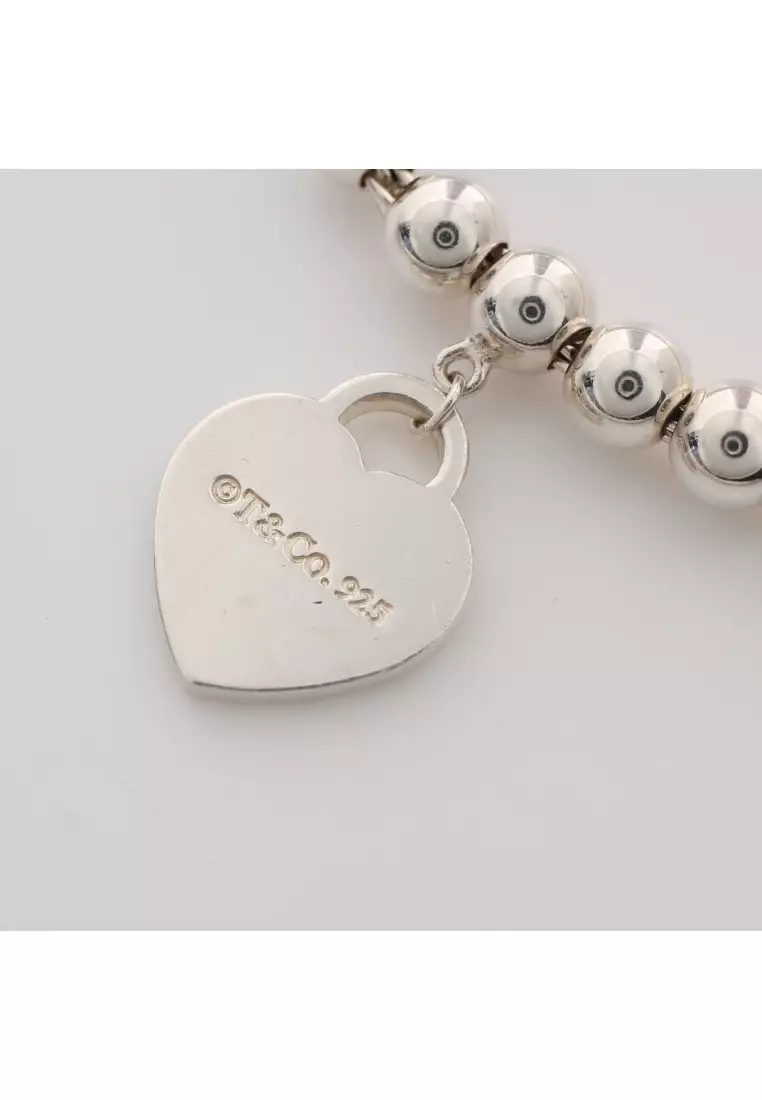 Mini heart best sale tag bead bracelet