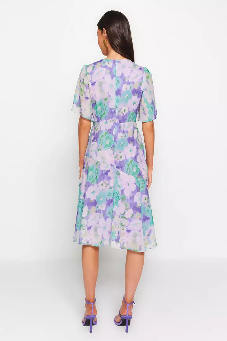 Floral Print Woven Dress