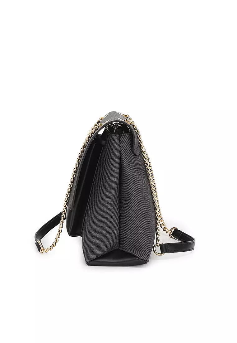Women's Sling Bag / Crossbody Bag / Shoulder Bag (Tas Selempang Wanita / Tas Bahu Wanita) - Hitam