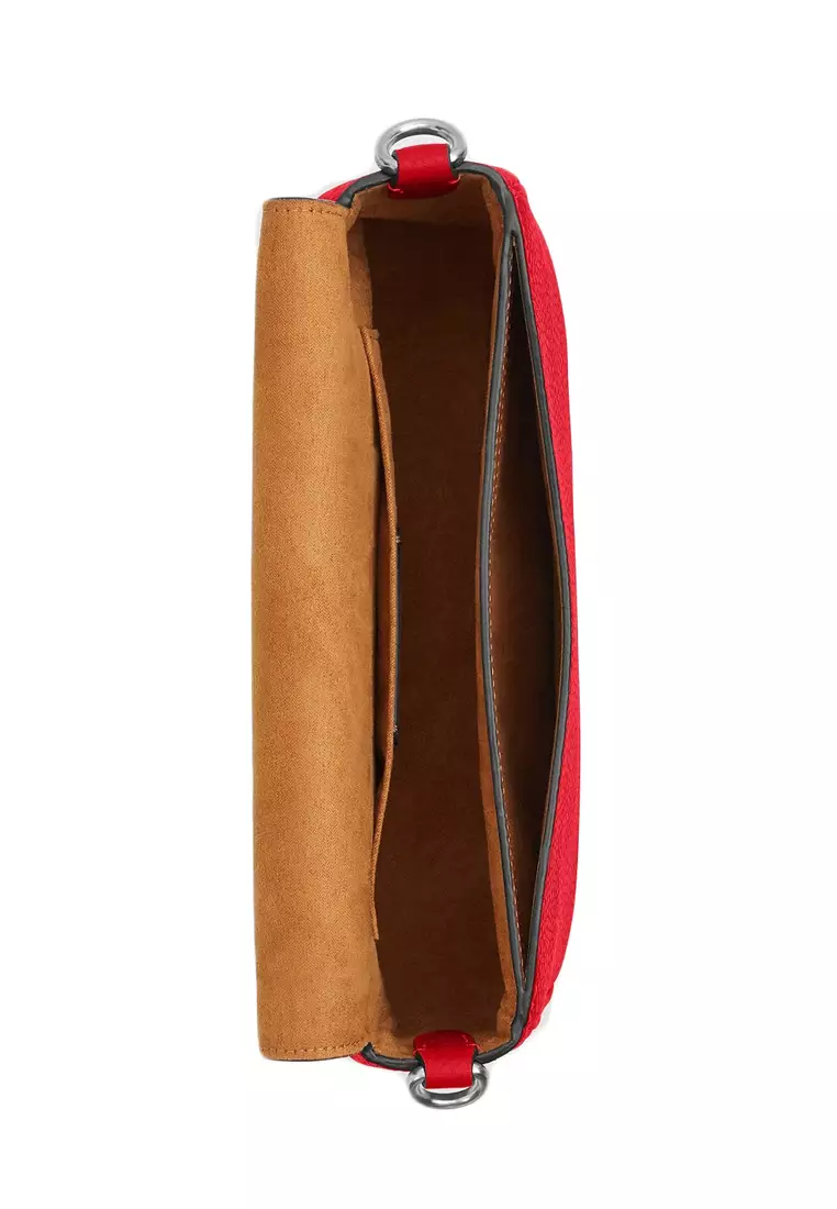 Coach Amelia Saddle Bag - Red 2026 | Buy Coach Online | ZALORA Hong Kong