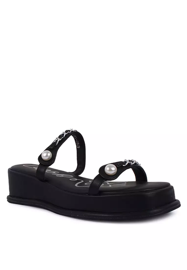 Jual GOSH Gosh Ravenna 188 Sandal Wedges Original 2024 ZALORA