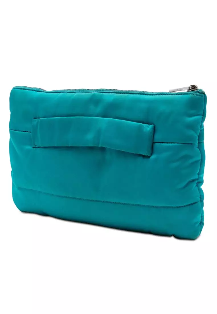 Pre-Loved Prada Tessuto Bomber Clutch
