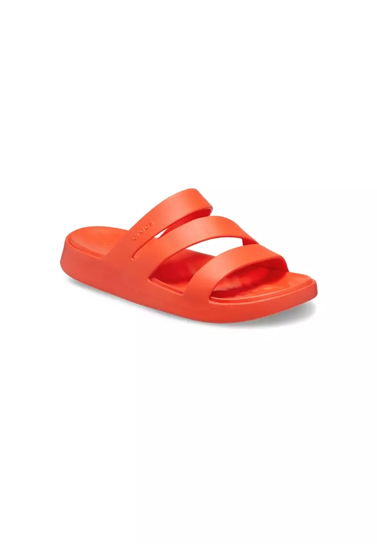 Discount on Crocs  shoes - SKU: Women's Getaway Strappy in Lava