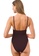 ROSARINI brown Sandrine Brown One Piece Swimsuit B05C3US68DC532GS_2